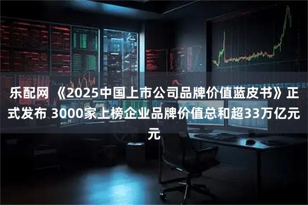 乐配网 《2025中国上市公司品牌价值蓝皮书》正式发布 3000家上榜企业品牌价值总和超33万亿元
